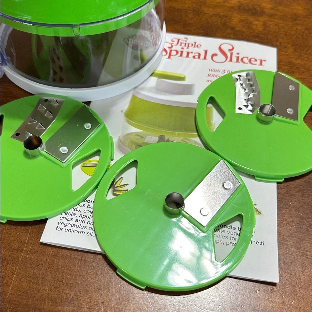 NORPRO Triple Spiral Slicer 3 Blades NWT